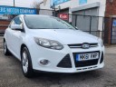 Ford Focus 1.6 Zetec | Petrol | Manual | Ulez |  Hatchback | White
