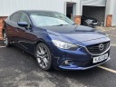 Mazda Mazda6 2.2 Skyactiv-d Sport Nav | Diesel | Manual | Saloon | Navy Blue