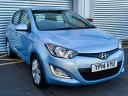 Hyundai I20 Style / Petrol / 6 speed Manual / 5 door / Hatchback / Blue