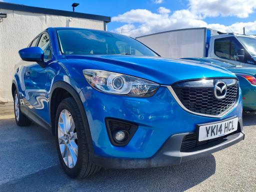 2014 MAZDA CX 5 SPORT NAV D 4X4 DIESEL MANUAL SUV BLUE PRICE 3,995 YEAR 2014... photo