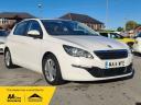 Peugeot 308 Active Hdi / Manual / Diesel / Full History / Hatchback / White