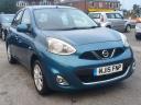 Nissan Micra Acenta | 1.2 Petrol | Manual | Ulez | Hatchback | Blue